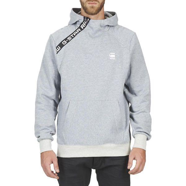 G star shop raw grey hoodie