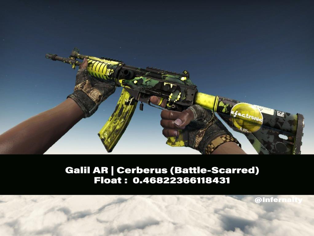 Galil AR Cerberus BS CSGO SKINS KNIVES, Video Gaming, Gaming ...