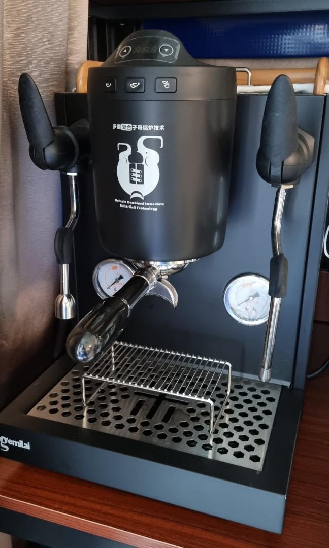 Gemilai 3131A Triple Boiler Espresso Machine with Rotary Pump, TV