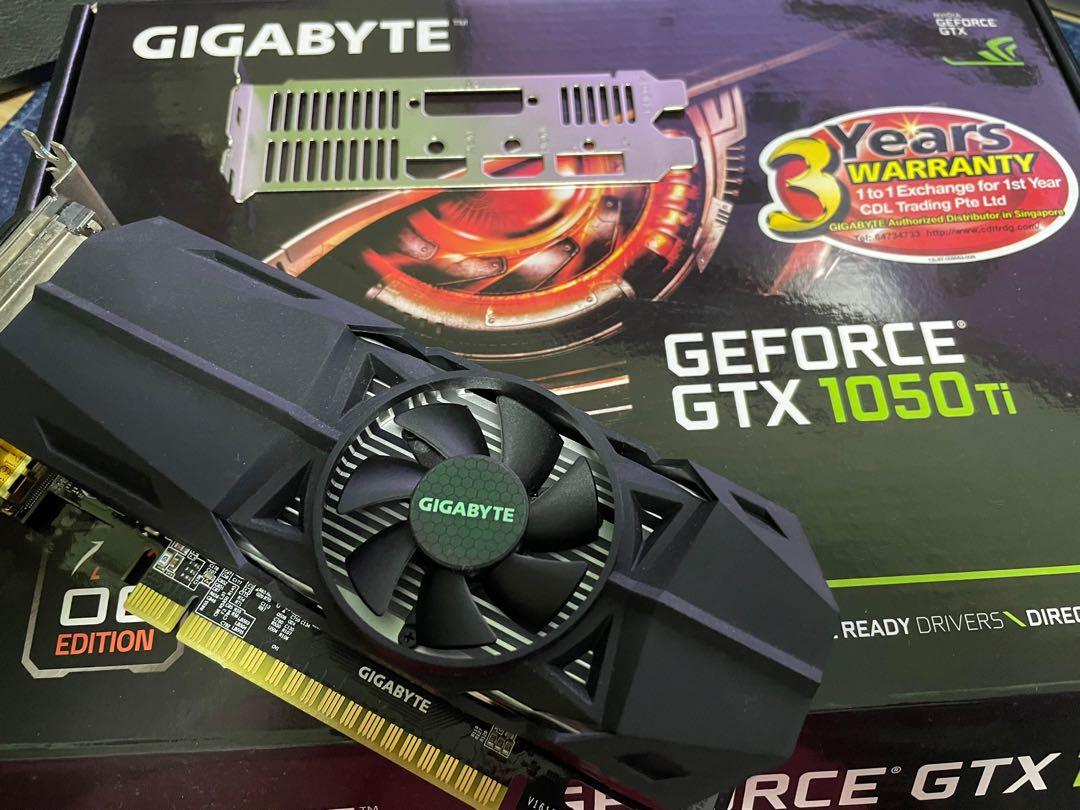 Gigabyte GTX 1050Ti LP (Low Profile), Computers & Tech, Parts ...