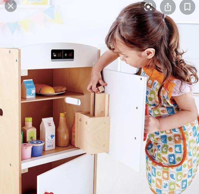 Hape Fridge IKEA Play kitchen Babies Kids Baby Nursery