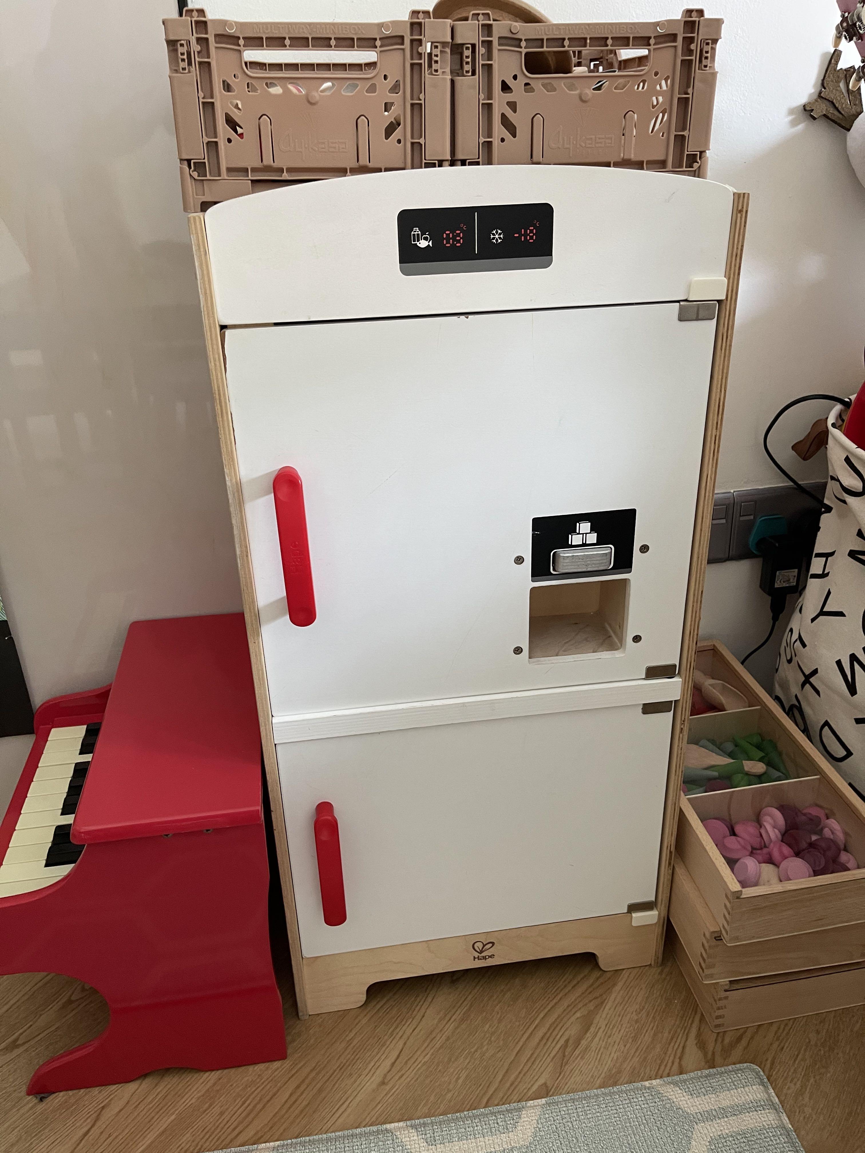 Ikea play kitchen shop fridge