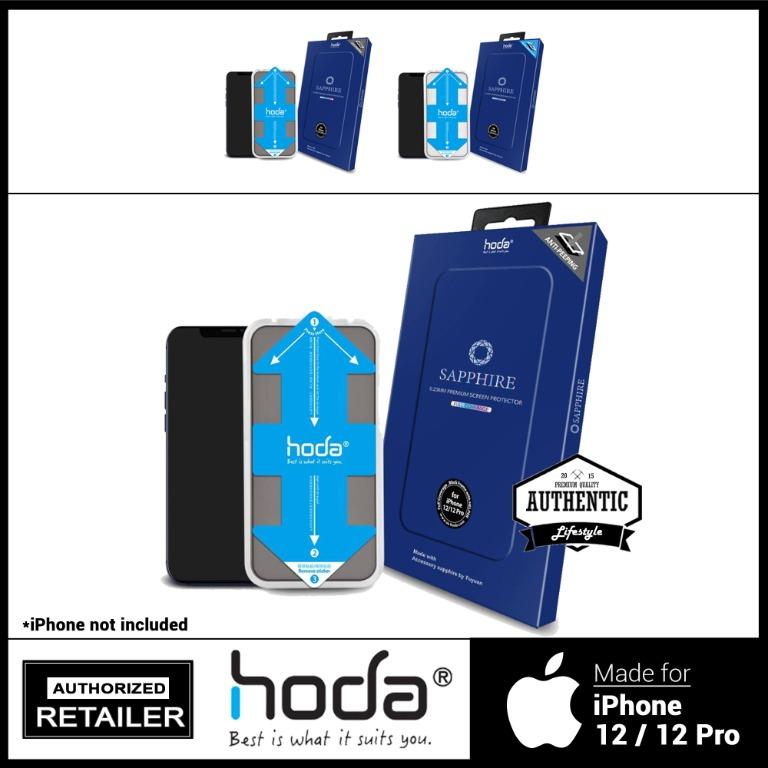 Hoda Sapphire Screen Protector For Iphone 12 12 Pro With Helper Anti Peeper Barcode Mobile Phones Tablets Mobile Tablet Accessories Mobile Accessories On Carousell
