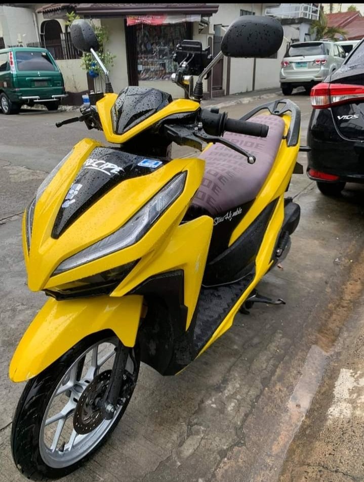 honda click 125i matte green