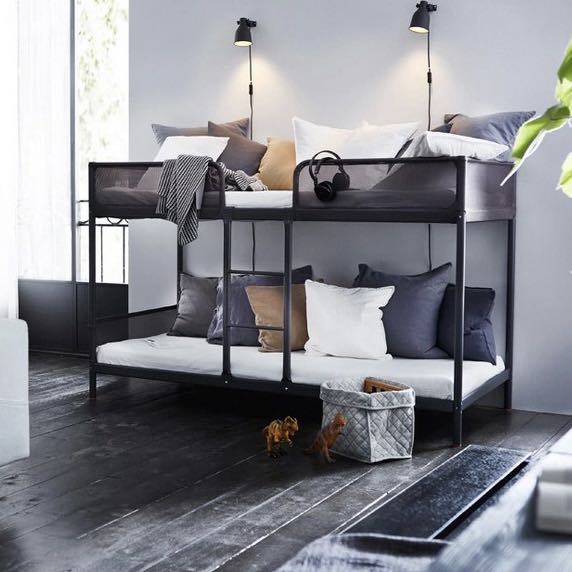Ikea Tuffing Bunk Bed Frame, Furniture & Home Living, Furniture, Bed Frames & Mattresses on