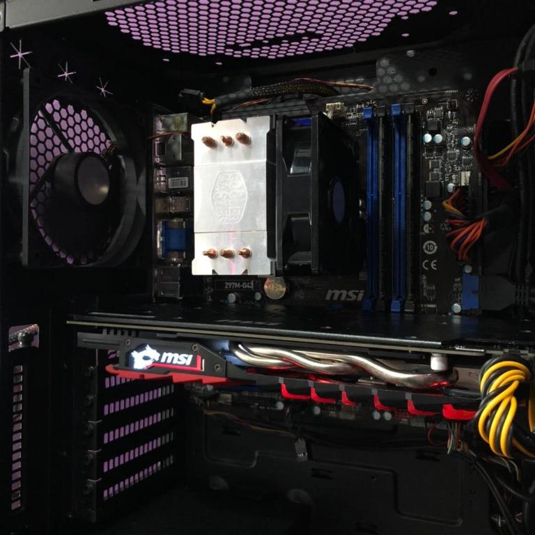 Intel Core i5 4440 4C 4T MSI Gaming X GTX 1060 6GB Gaming PC Office PC