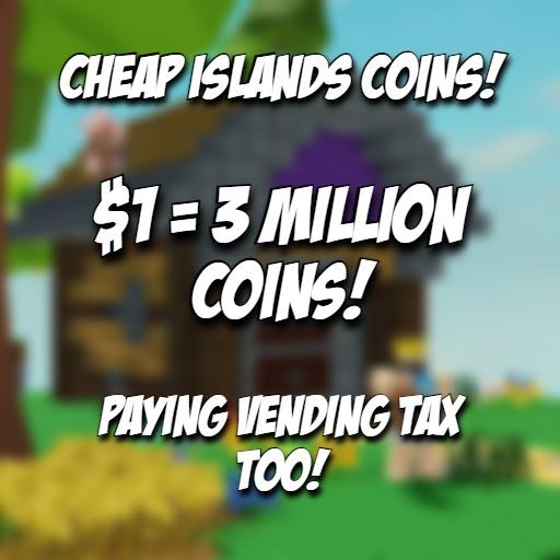 Islands Coins Roblox Video Gaming Gaming Accessories Game Gift Cards Accounts On Carousell - how much are roblox coins