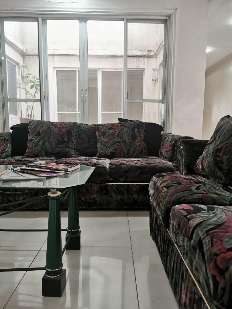 Italian Made Velvet Sofa (Category: Sofas) located in Manila. Submitted by jen.jen11 (Listing ID 1089653201, Image 3). Description: Italian Imported Couch/Sofa Wrapped In Black Velvet Fabric Able to Host 8 People Comfortably Sold As A Set Coffee Table For Sale (P250) With Free Cover/Protection (Blue) Sofa Dimensions Sofa 1: 1.75m x 0.67m x 0.67m Sofa 2: 2.30m x 0.67 x 0.67 Coffee Table: 1.06m x 0.61m x 0.55m PM FOR MORE INFO/PHOTOS Negotiable Del