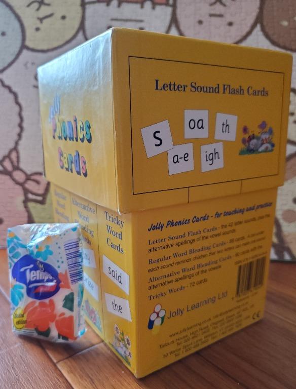 Jolly Phonics Cards 英語拼音教材咭 Wall Frieze Stencilets 兒童 孕婦用品 其他 Carousell