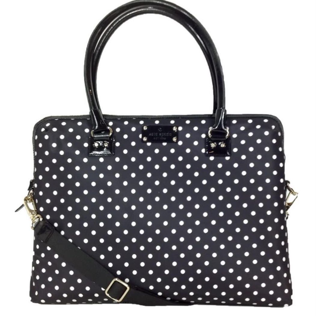 Kate Spade polka dot laptop bag