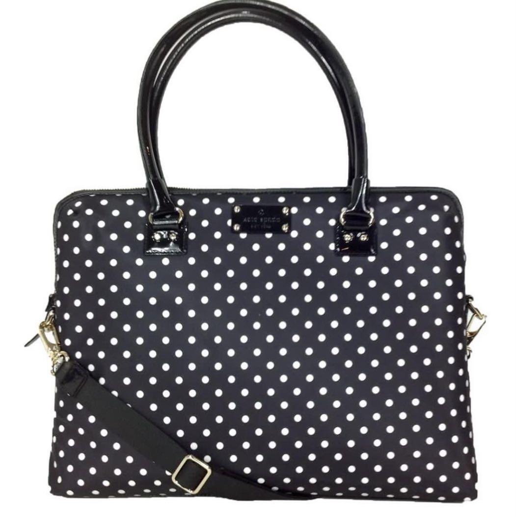 Kate spade polka dot laptop bag shop