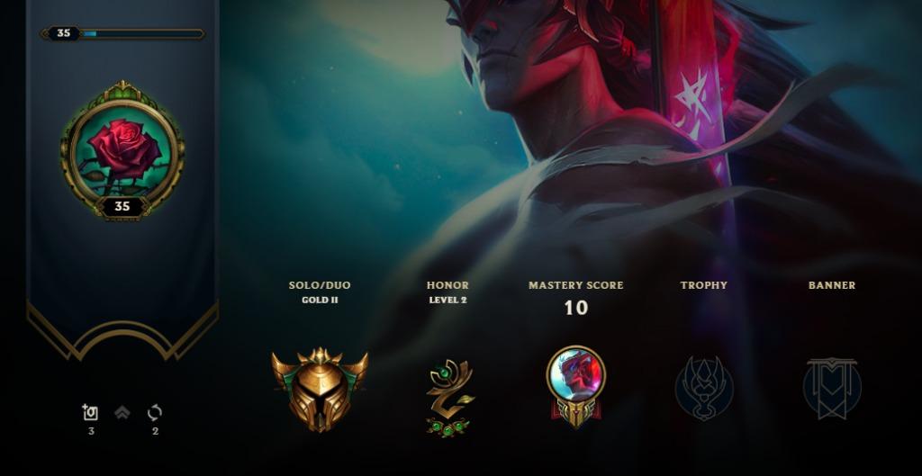 League Of Legends Gold 2 Account 52 Winrate 20 Champions Video Gaming Gaming Accessories Game Gift Cards Accounts On Carousell