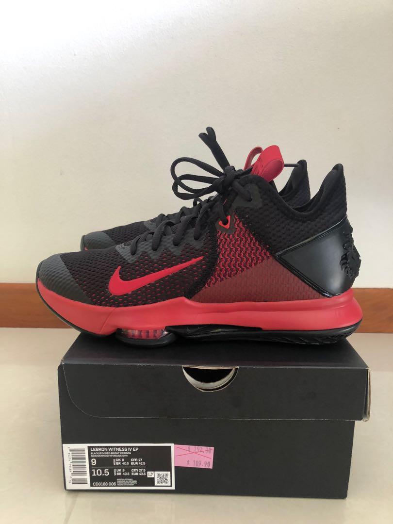 LeBron Witness 4 EP Men s Fashion Footwear Sneakers on Carousell