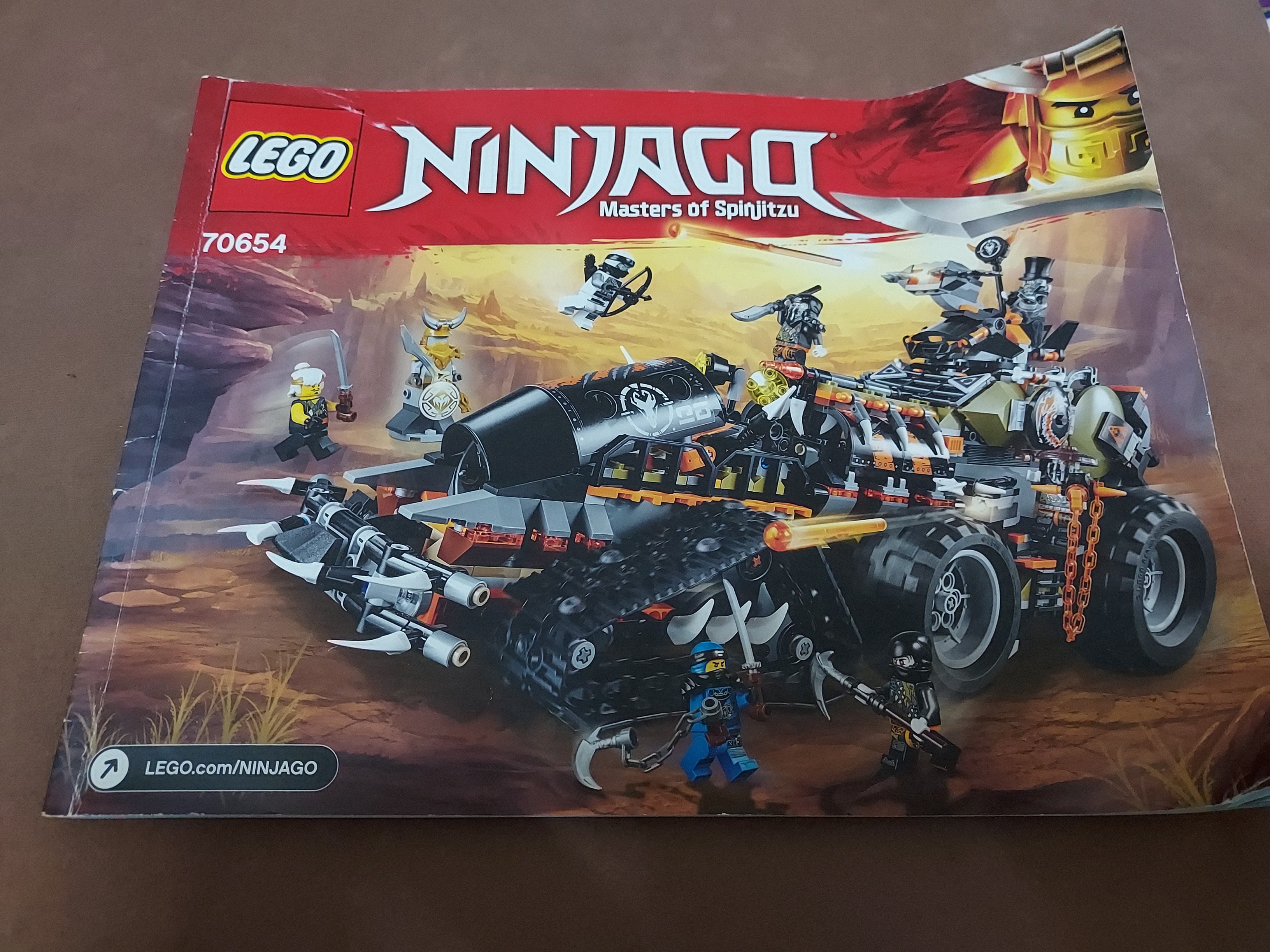 Lego 70654 instructions hot sale
