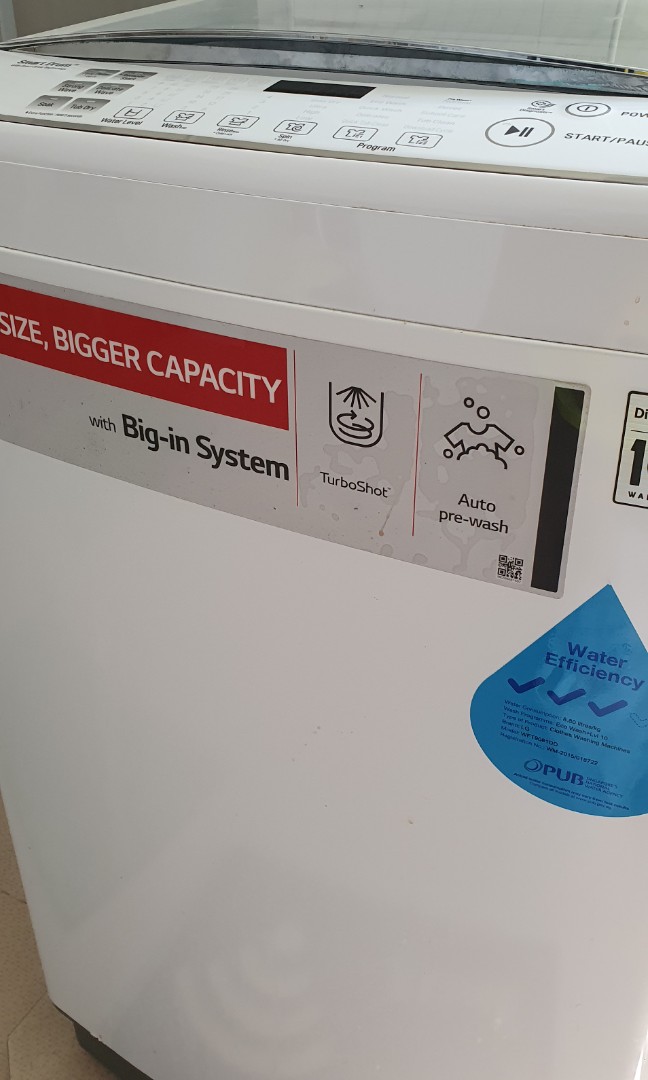 LG Inverter Direct Drive 9KG, TV & Home Appliances, Washing Machines