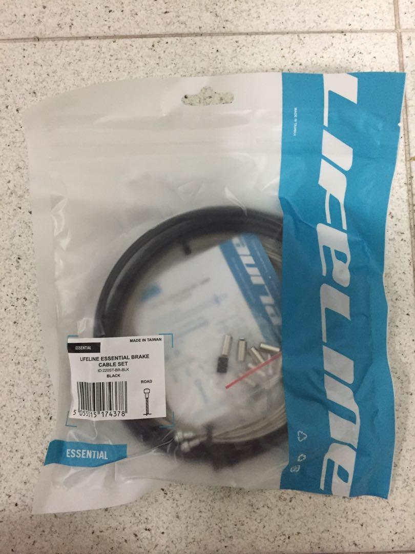 Lifeline Essential Brake Cable Set Sports Equipment Bicycles