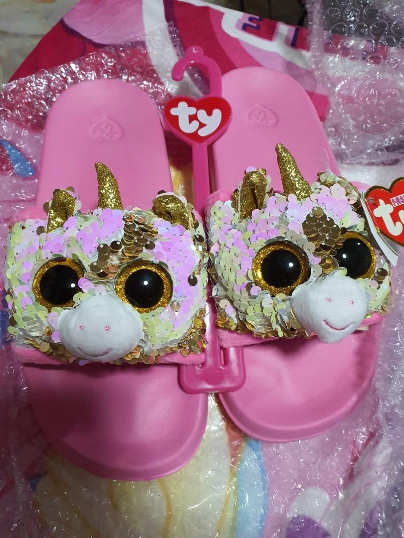 Ty slippers unicorn on sale