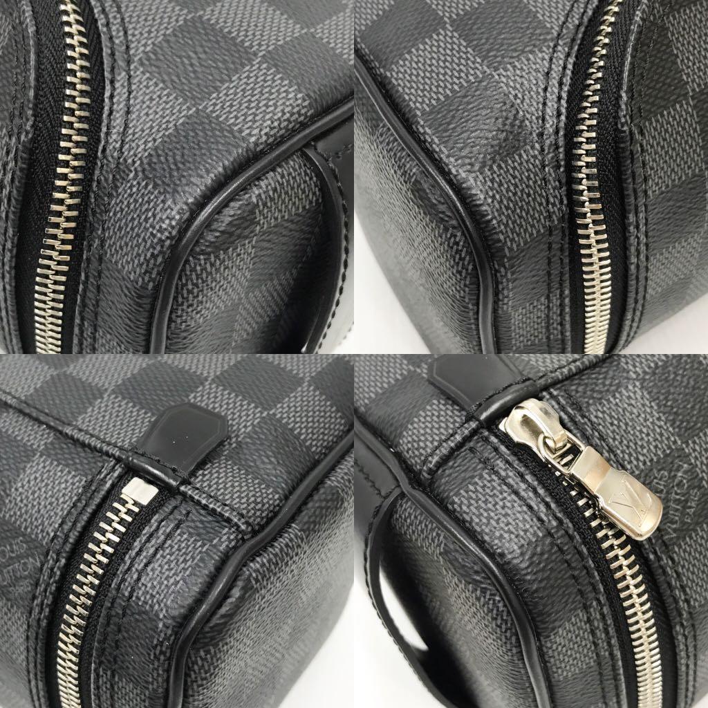LOUIS VUITTON DAMIER N47625 TOILETRY POUCH 217010055 !, Luxury, Bags &  Wallets on Carousell