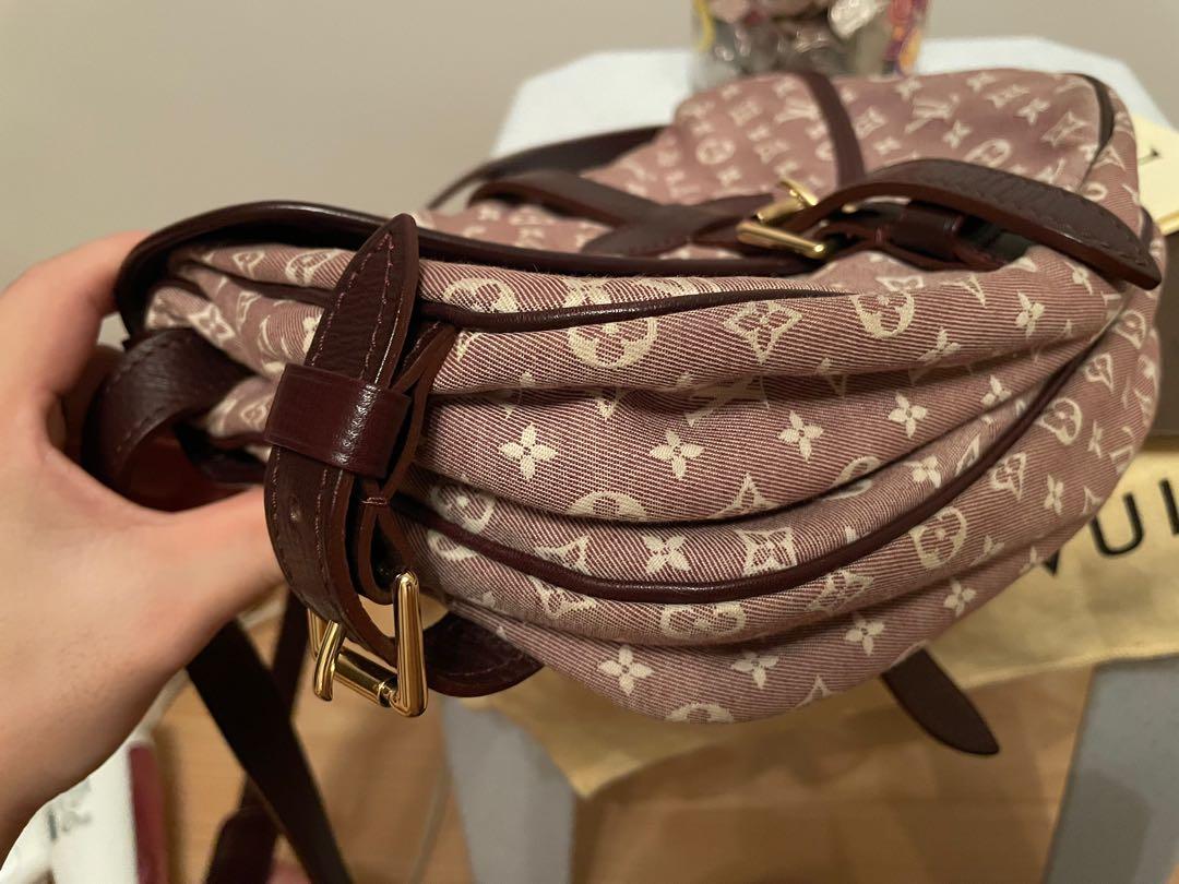 Louis Vuitton Saumur Monogram Mini Lin Pm Blue