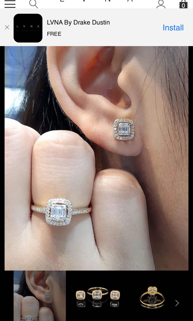 Ivana Alawi Carat Diamond Ring Lvna Jewelry 2025