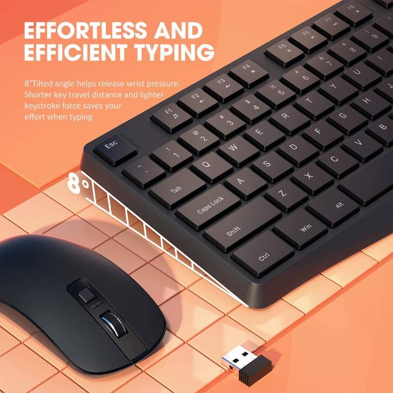 M(1) wireless keyboard and mouse set PC230A, Keyboard and Mouse
