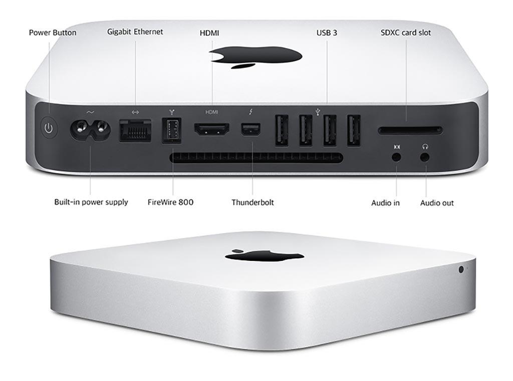 Mac Mini 2012 (Intel i7 Quad Core 2.3GHz 16GB RAM 480GB SSD 1TB