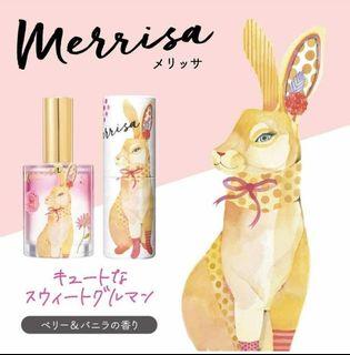 merrisa 兔女郎香水香水30ml 莓果和香草味 日本限定