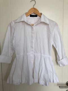 mix max white ruffle