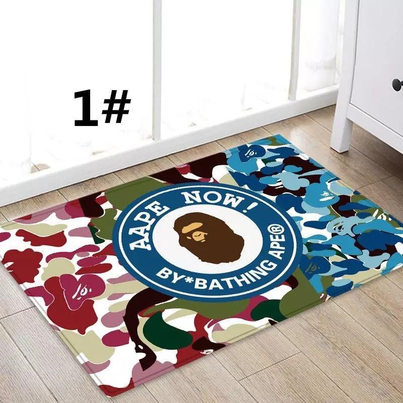 blue camo floor mats