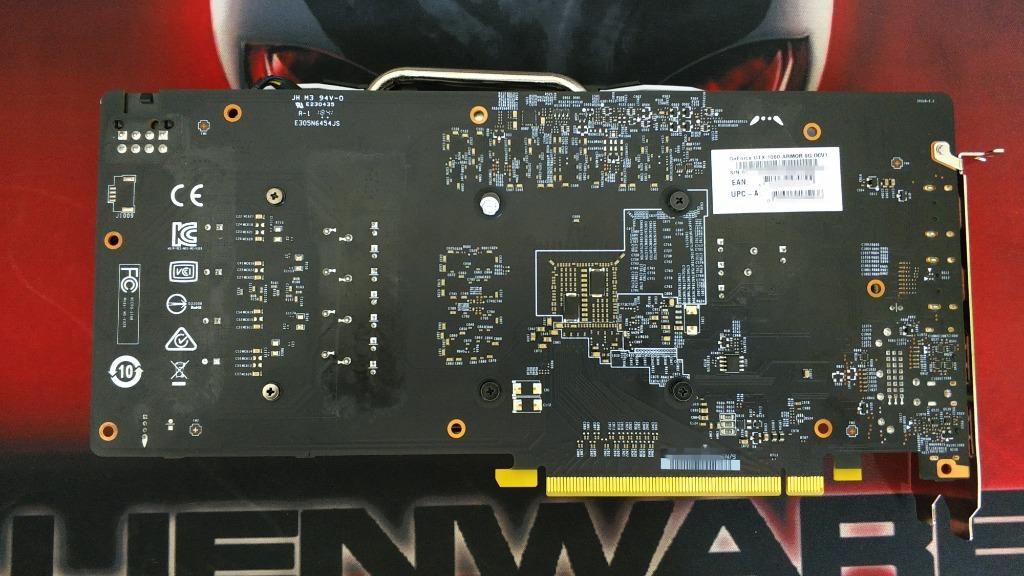 MSI GEFORCE GTX 1060 ARMOR 6G OCV1 微星GTX1060 6G 雙風扇顯示卡海