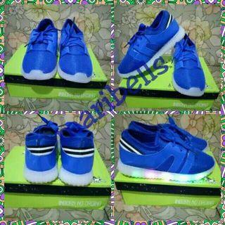 New Sepatu Anak LED Import New Sepatu Sneakers Anak LED Import