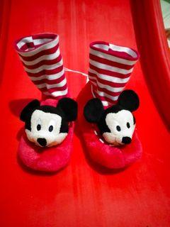 New Sepatu Bayi Disney Baby New Prewalker Baby Minnie Mouse Disney Baby New Sandal Bayi Disney Baby