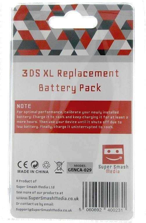 (NEW) T1171 SuperSmashMedia® 2500mAh Replacement Battery Pack Kit for