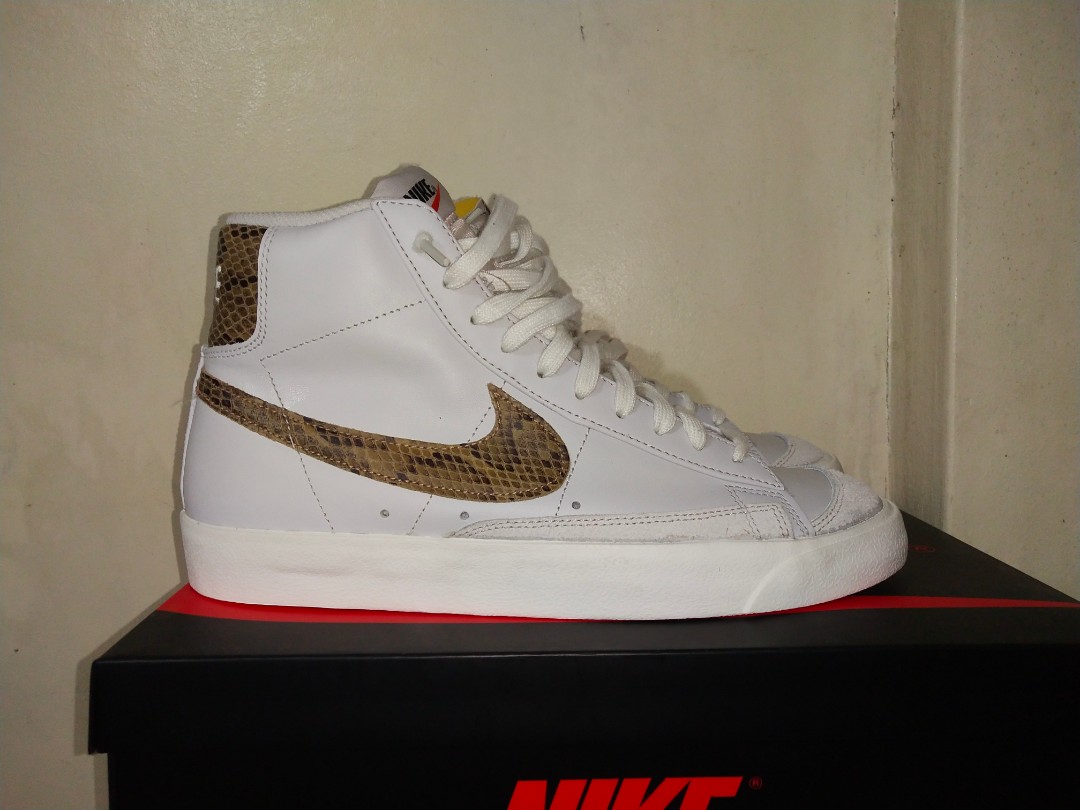 Nike blazer mid 77 snake skin, Men's Fashion, Footwear, Casual Shoes on  Carousell