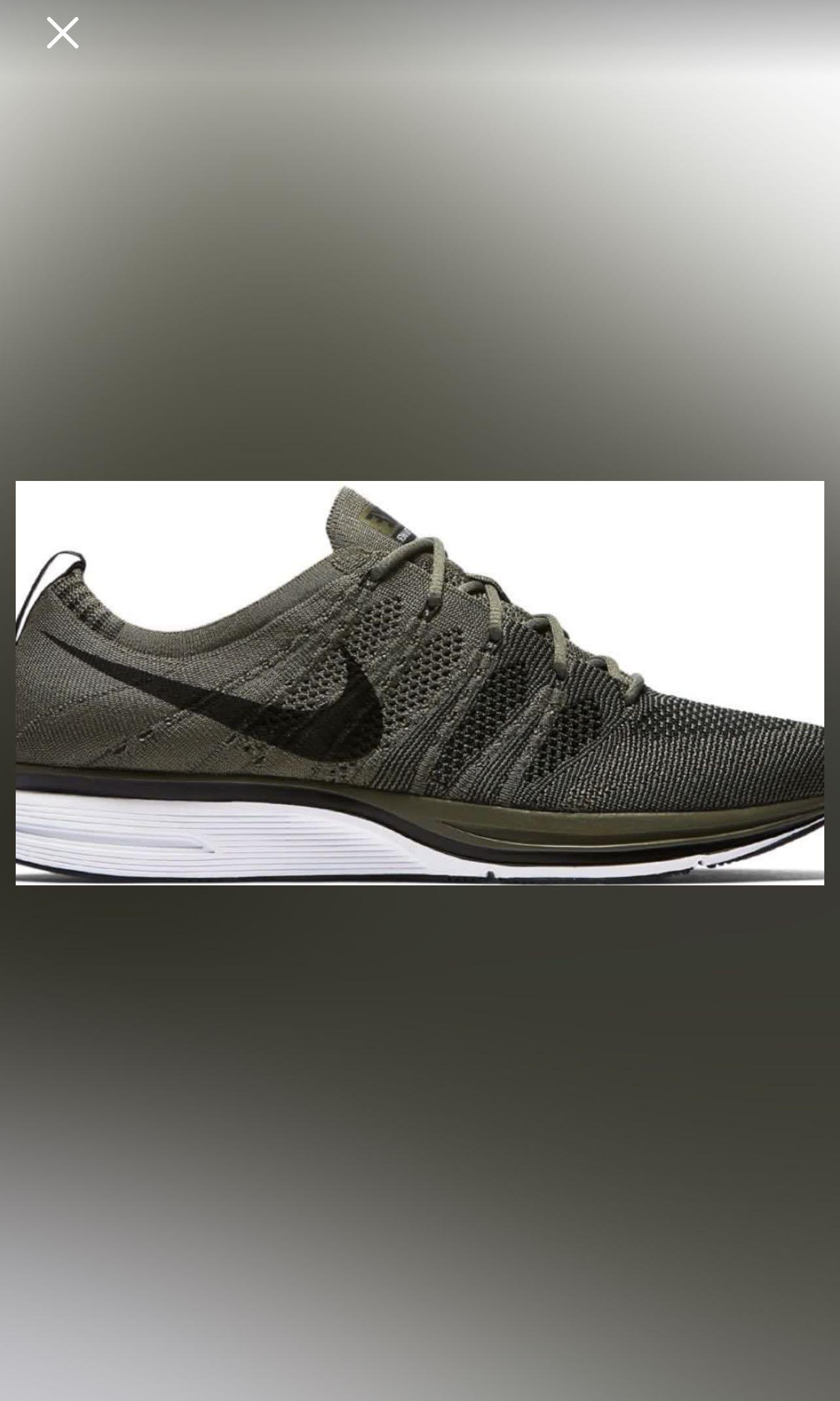 Nike flyknit trainer in Olive Men s Fashion Footwear Sneakers on Carousell