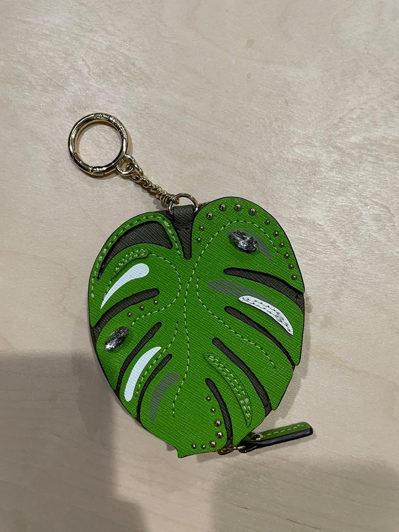 NWOT 98 Michael Kors Monstera Leaf Coin Purse