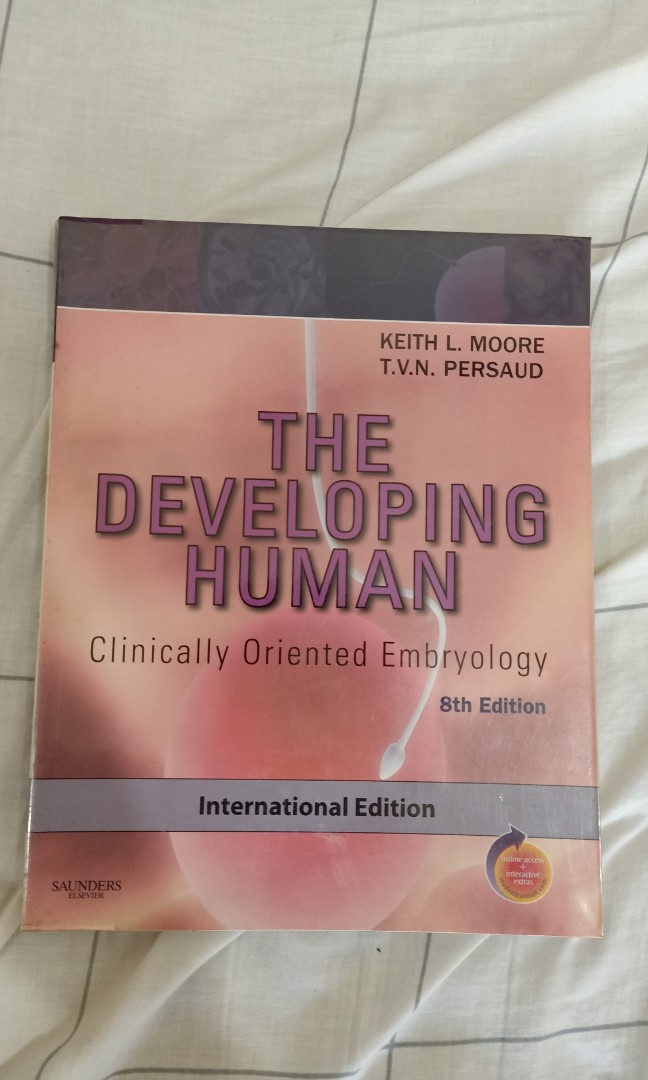 Original The Developing Human Clinically Oriented Embryology 8th Edition Hobbies And Toys Books 9645