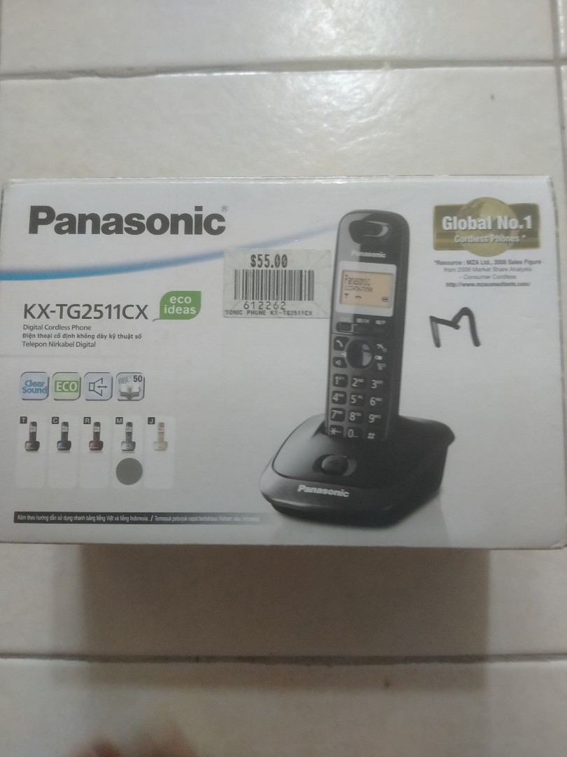 Panasonic KX-TG2511CX, Computers & Tech, Office & Business Technology ...