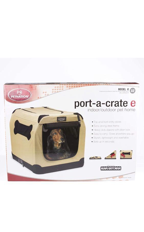 Petnation Port A Crate Large Dog Carrier Negotiable Pet