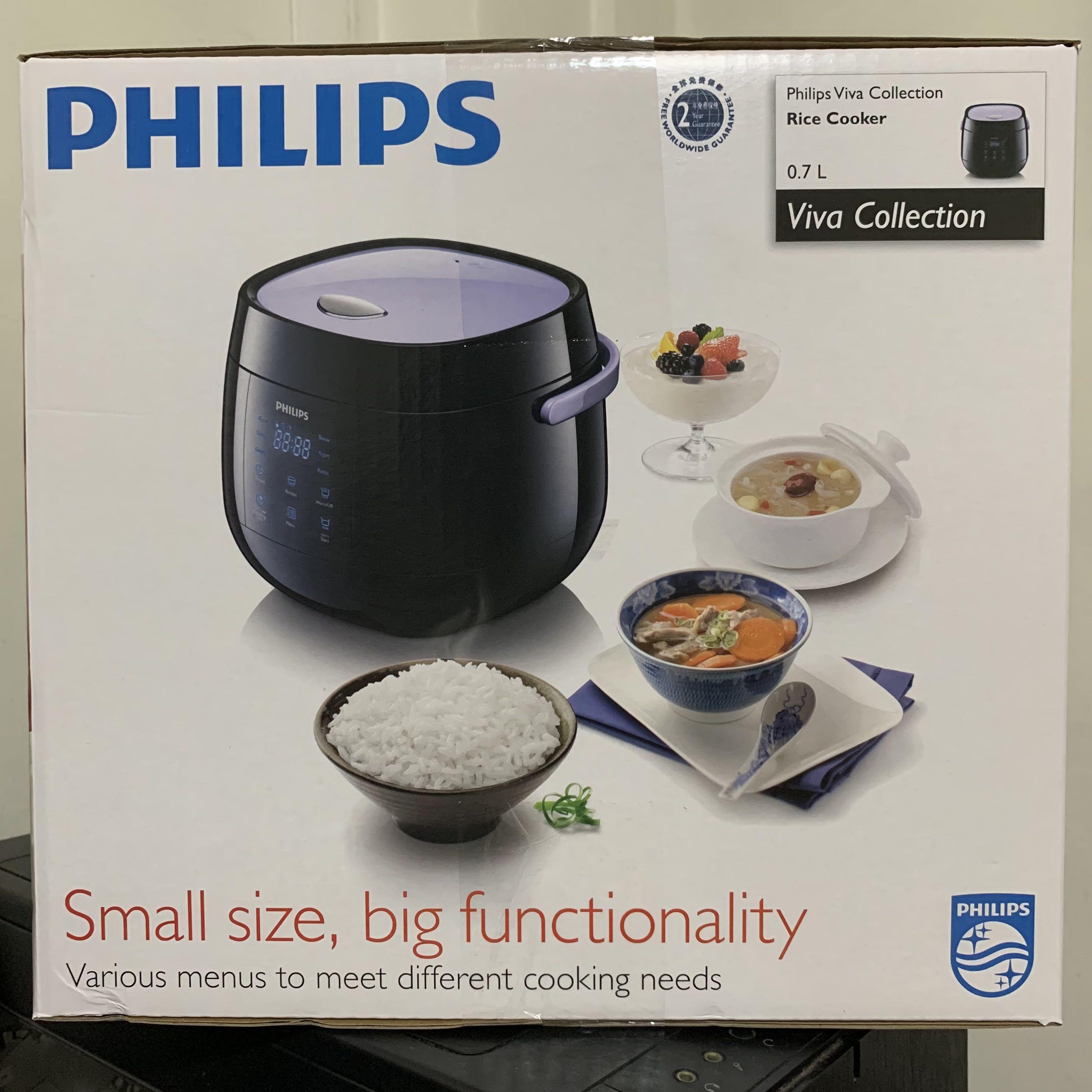 Philips Rice Cooker HD3060 0.7L, TV & Home Appliances, Kitchen