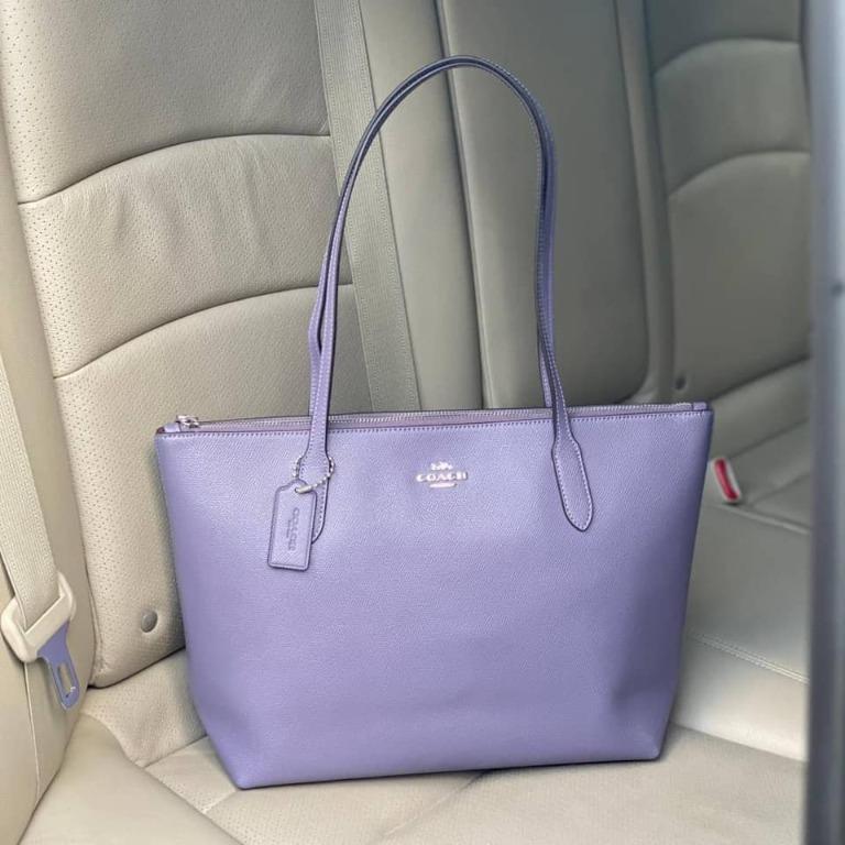 Coach best sale zip top
