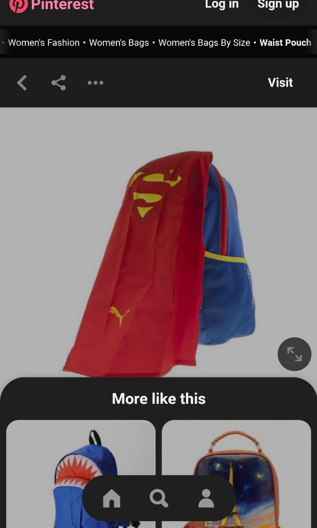 puma superman backpack