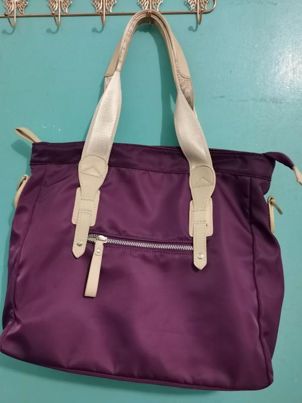 purple tote