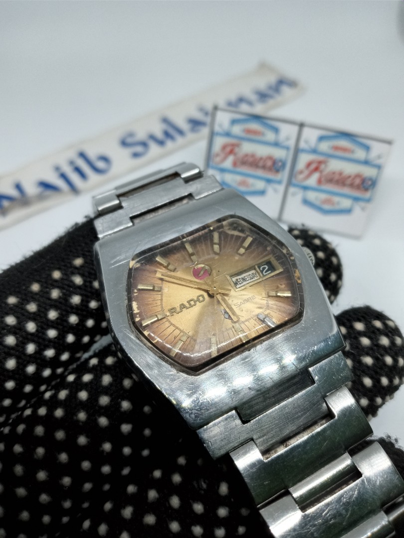 Rado hot sale silver sabre