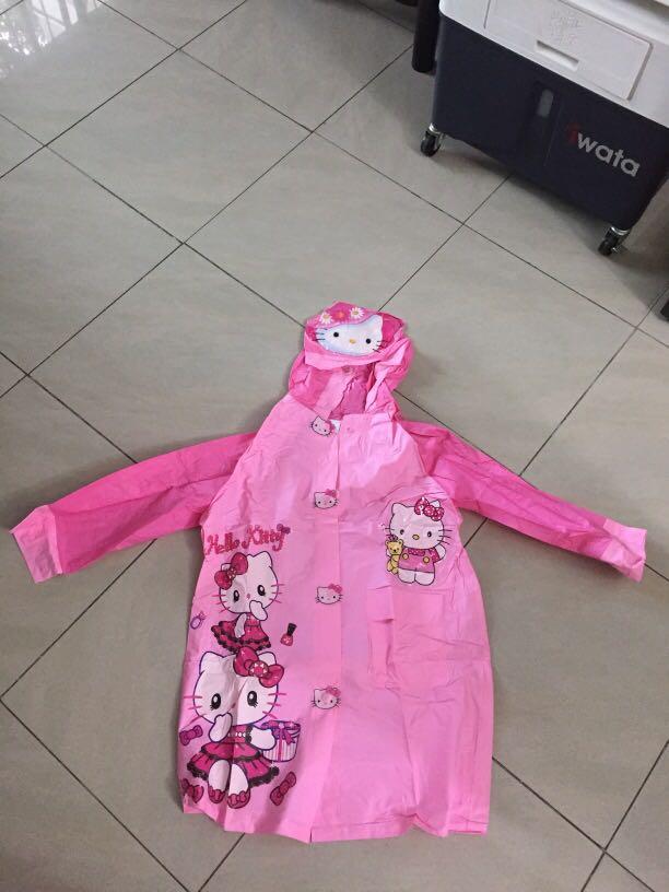 Raincoat Hello Kitty feature Looking For on Carousell