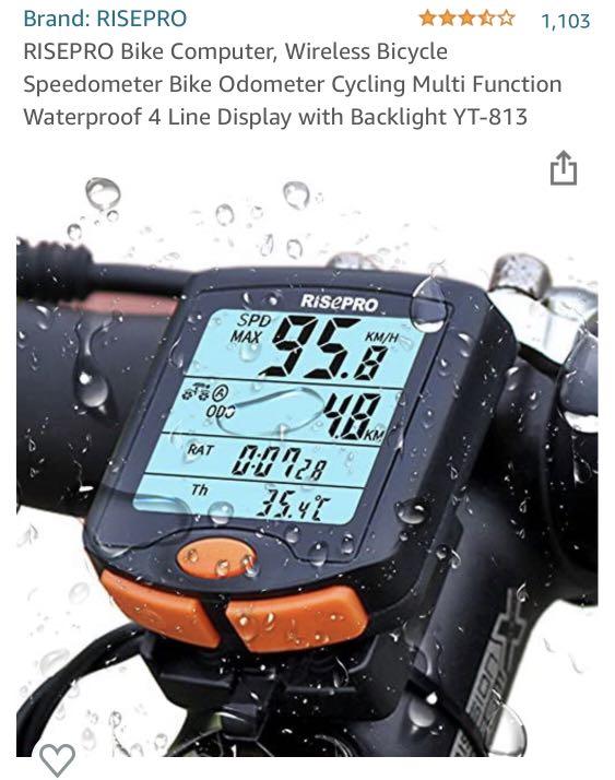 Risepro 2025 bike computer