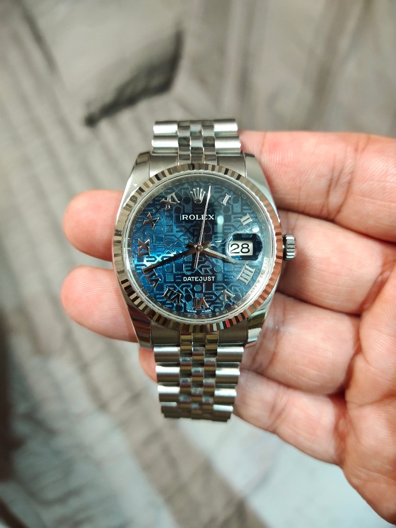rolex datejust computer dial