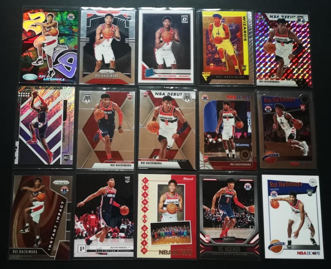 Rui hachimura rookie lot (Category: Raw Singles) located in Tarlac. Submitted by sqhobbyshop (Listing ID 1080448324, Image 1). Description: cards are nrmnt to mint PM for more info.