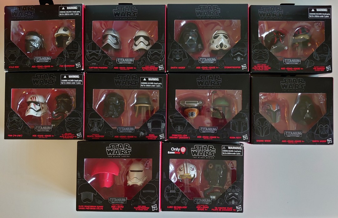 Star wars the black shop series titanium series