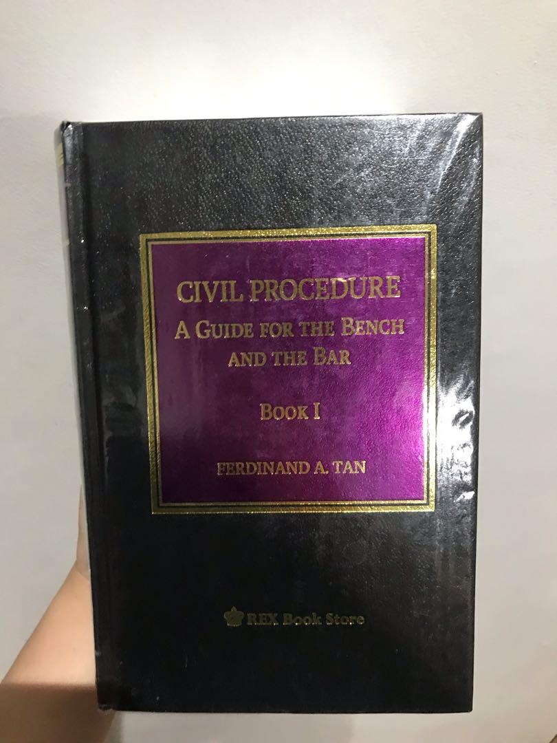 Tan - Civil Procedure (Book I) (Category: Textbooks) located in Manila. Submitted by kyleenvr (Listing ID 1089645486, Image 1). Description: Slightly negotiable No name With highlights and markings.